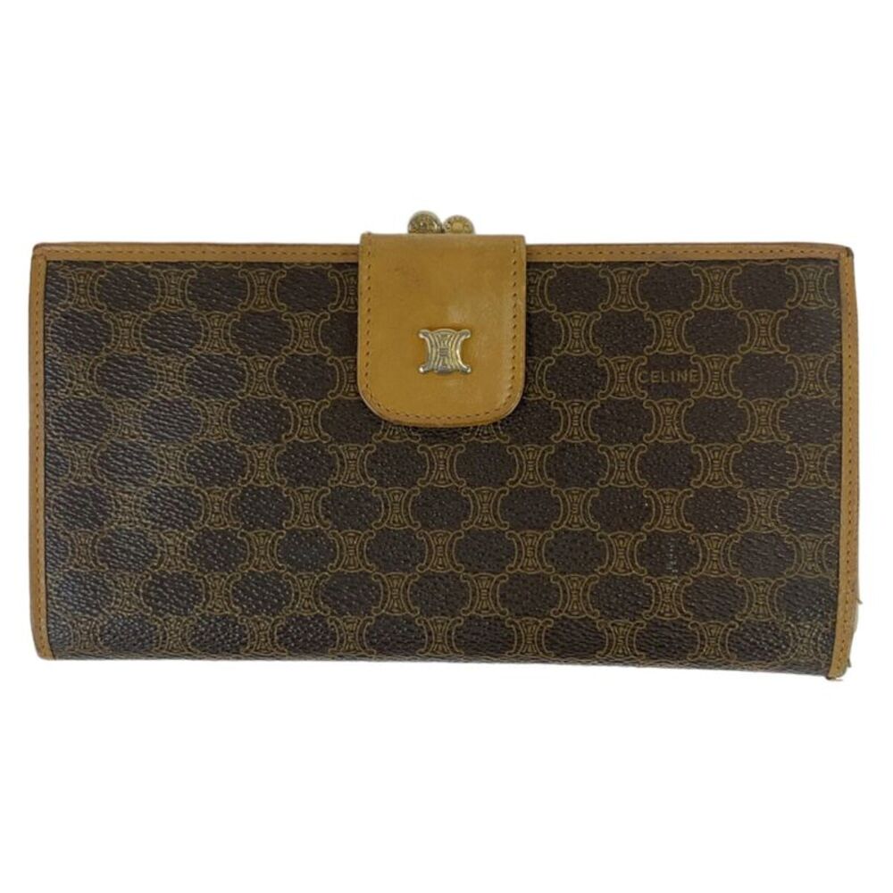 Celine Macadam Triomphe Long Wallet
